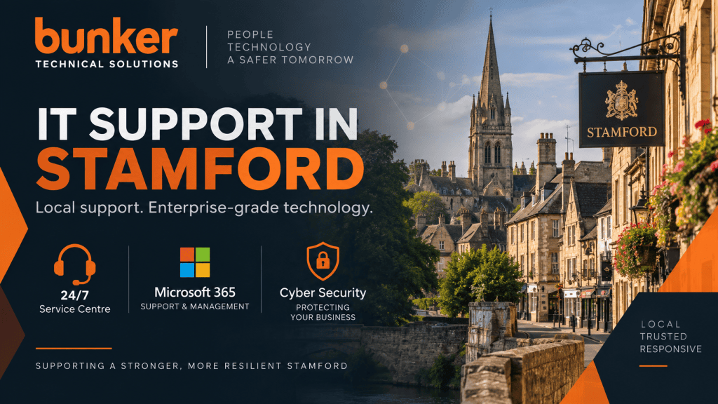 Bunker IT support for businesses in Stamford