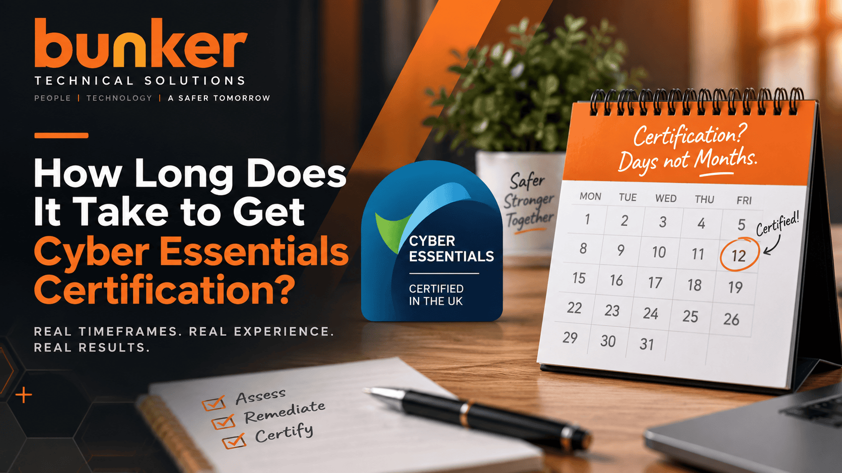 how long does Cyber Essentials take